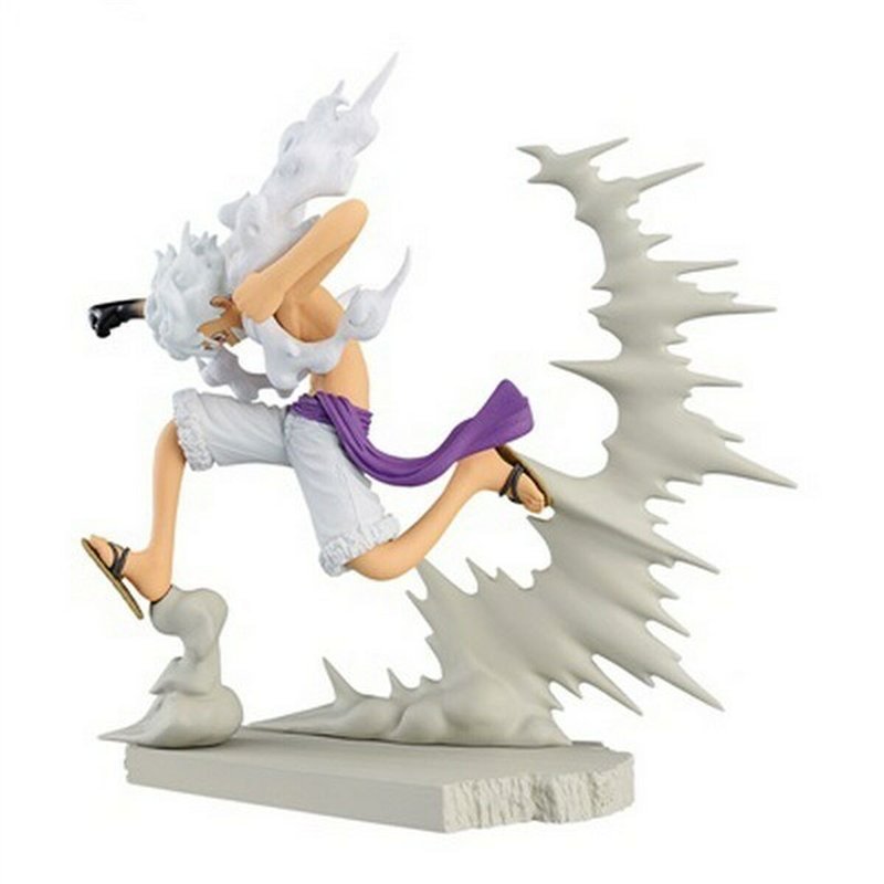 Figure à Collectionner One Piece SENKOZEKKEI - MONKEY.D.LUFFY (GEAR 5) Multicouleur (Multicouleur) Plastique (Plastique)