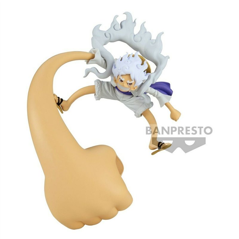 Figure à Collectionner One Piece ONE PIECE FL - MONKEY.D.LUFFY (GEAR 5) Vol.4 Multicouleur (Multicouleur) Plastique (Plastique)