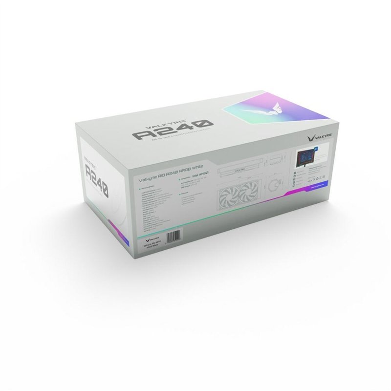 Image secondaire de Kit de refroidissement liquide Valkyrie VK-AIOA240W