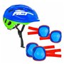 Kit Casque et Genouillères Moltó Bleu 2-10 Ans