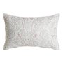 Coussin DKD Home Decor Blanc Polyester Floral 60 x 10 x 40 cm