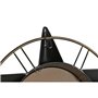 Horloge Murale Home ESPRIT Doré Argenté Métal Avion Vintage 77,5 x 15 x 46 cm