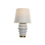 Lampe de bureau Home ESPRIT Blanc Doré 50 W 220 V