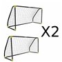 Jeu de 2 cages de football Ociotrends 180 x 91 x 120 cm