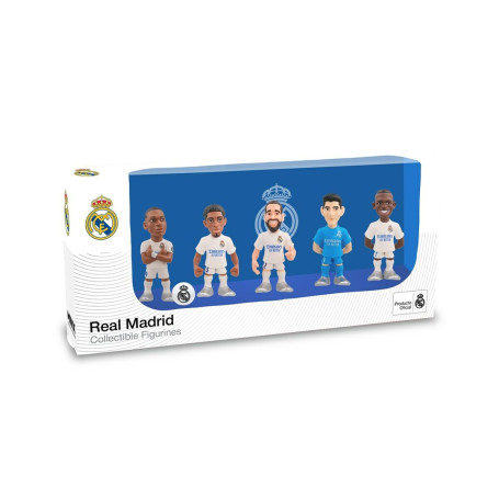 Ensemble de Figurines Minix Real Madrid 5 Pièces