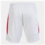 Short de Sport pour Enfants Joma Sport Glasgow Blanc Rouge
