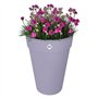 Pot de fleur - Elho - Loft Urban Rond - Haut 35 - Violet - L 34 x B 33.5 x H 45 cm - Extérieur - 100% recyclé