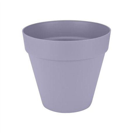 Pot de fleur - Elho - Loft Urban Rond - Roues 50 - Violet - L 49 x B 48.5 x H 45 cm - Extérieur - 100% recyclé