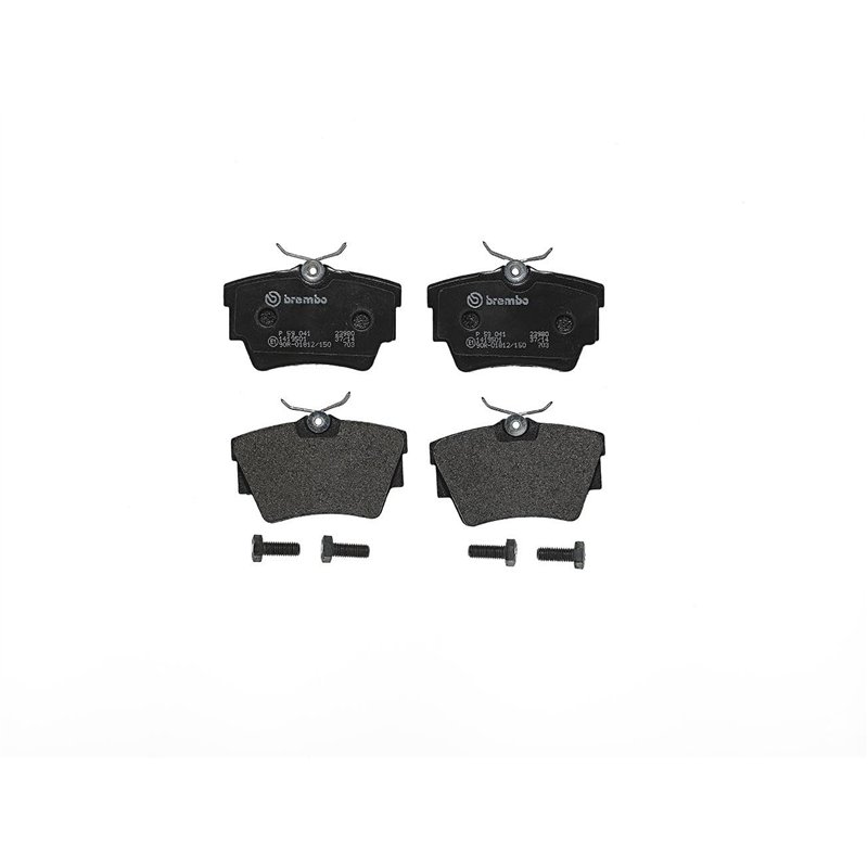 Brembo P59041 Plaquettes de Frein Arrière