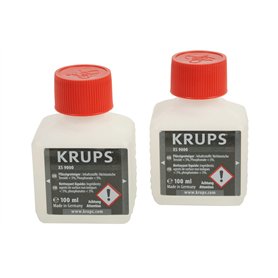 Krups Lot de 2 Nettoyants Liquides pour Système Cappucino Barista XS900010