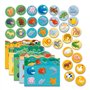 DJECO Loto des Animaux - Dès 2 Ans - Jeu d'Association d'Image : Replacer les Animaux dans leur Milieu Naturel ! Apprentissage L