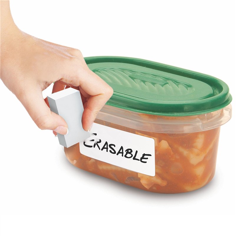 Image secondaire de JOKARI Étiquettes Alimentaires effaçables Paquet de 2 recharges, réutilisables, congélateur, Micro-Ondes et Lave-Vaisselle pour 