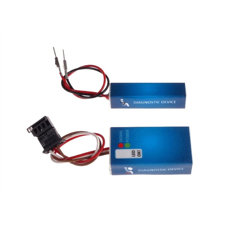 TBVPARTS Emulateur capteur occupation siège SRS Bypass Simulateur pour E81 E82 E87 E88 Solution de défaillance Lumière rouge Tap