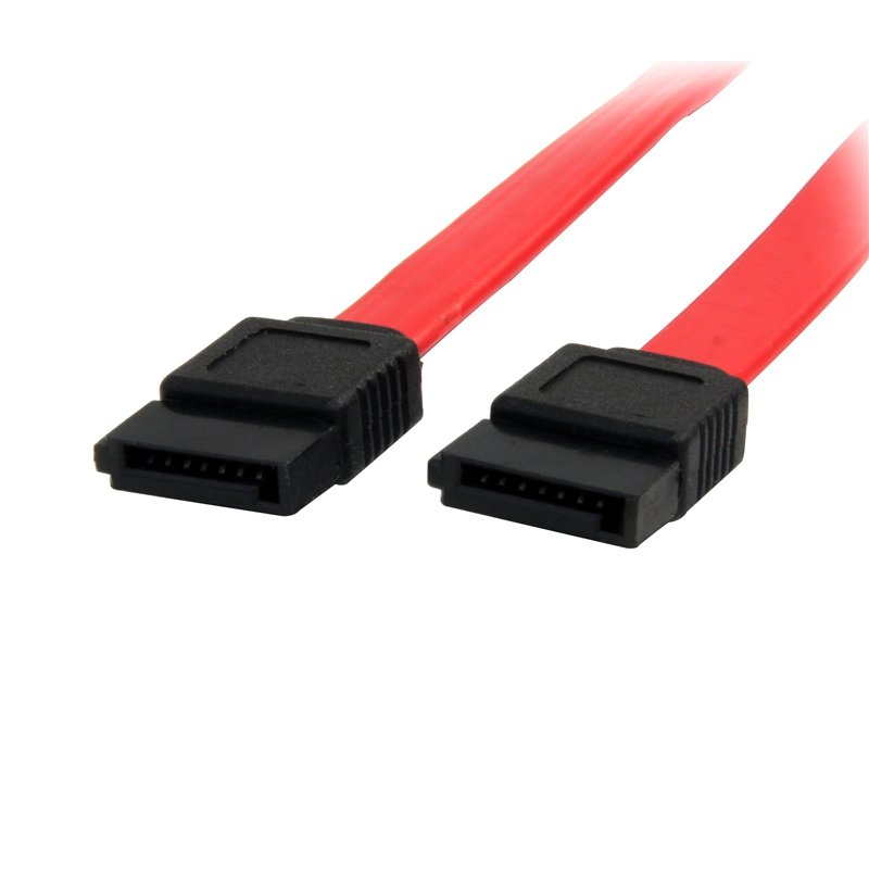 StarTech.com Câble SATA de 15 cm - Cordon Serial ATA en rouge (SATA6)
