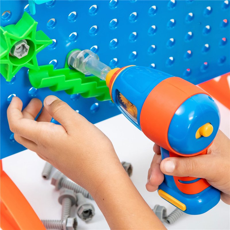 Image secondaire de Learning Resources Circuit de billes Design & Drill , jeu de construction pour la motricité fine circuit de billes