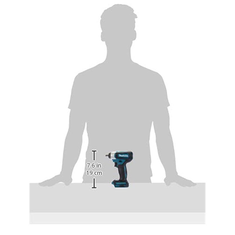 Image secondaire de Makita Boulonneuse à chocs brushless makita 18v - sans batterie ni chargeur dtw180z
