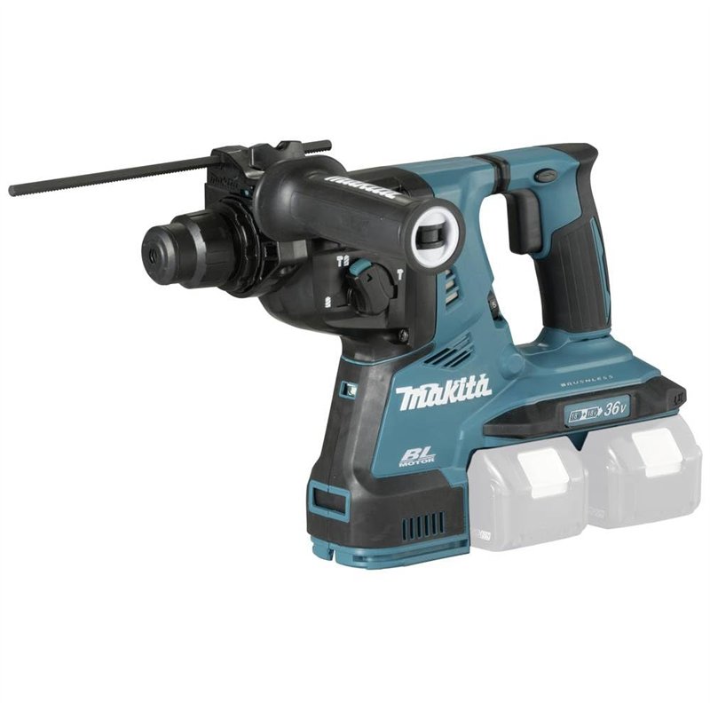 Perfo-burineur 36V (2x18V) SDS-PLUS 2.8J (Solo) en Makpac - MAKITA DHR280ZJ