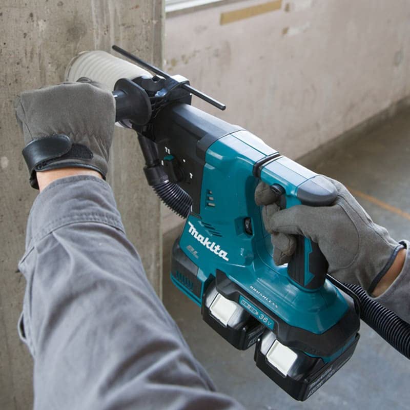 Image secondaire de Perfo-burineur SDS-Plus 36V LXT 2,8 J (Machine seule) - MAKITA DHR281Z