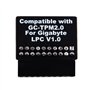 NewHail Module TPM2.0 LPC 20 broches avec Infineon SLB9665 pour carte mère Gigabyte compatible avec GC-TPM2.0