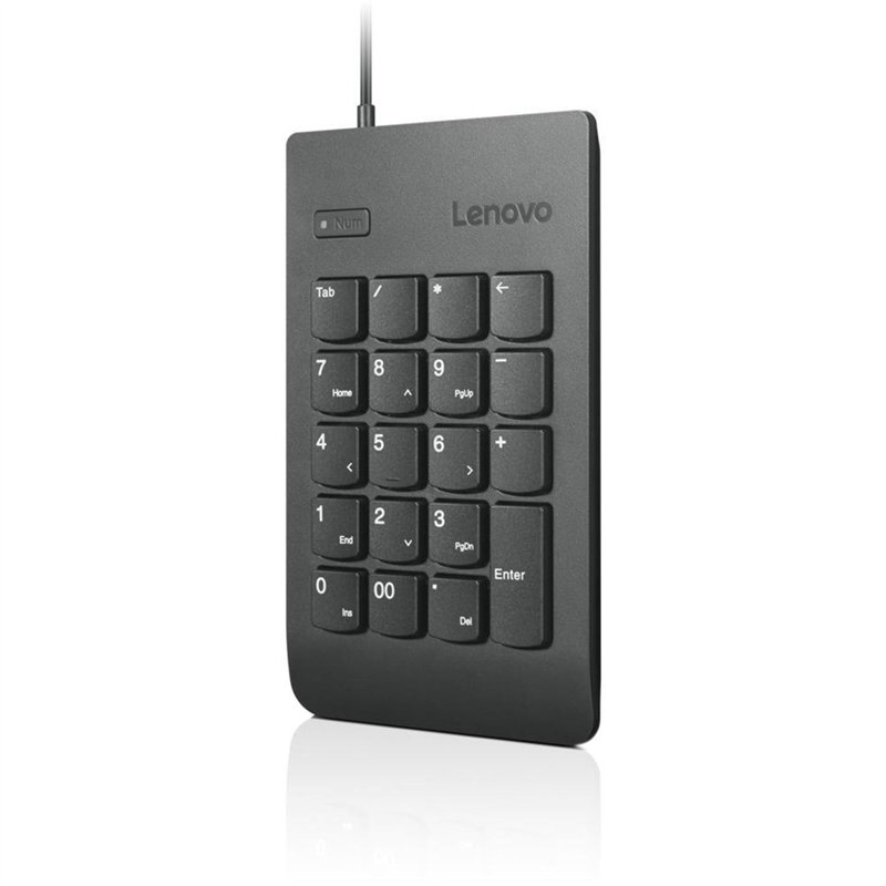 Lenovo KBD_BO Num Keypad 1 USB Noir - Claviers (USB, Noir)