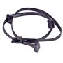 ZAHARA Cable sata Cable Alimentation sata pour Cooler Master VSM750 VSM650 VSM550 SATA Power Supply Cable （5Pin to 3 SATA 70cm）