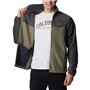 Columbia Homme Steens Mountain 2.0 Veste Polaire Zipp e, Shark, Stone Green, S EU