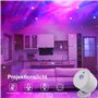 Projecteur Ciel Etoile, Projecteur Galaxie avec télécommande, Projecteur de Veilleuse à vitesse et Luminosité réglables pour Déc