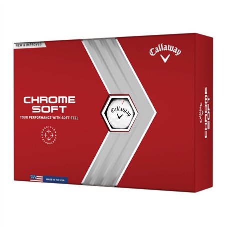 Callaway Chrome Doux Balles de Golf Mixte