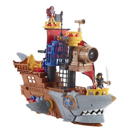 Fisher-Price Imaginext Coffret Bateau Pirate-Requin