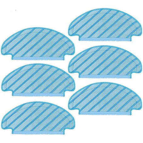 6 lingettes de Nettoyage pour Ecovacs DEEBOT OZMO N8 N8+ N8 Pro N8 Pro+ pour Ecovacs DEEBOT T8 T8+ T8 AIVI T8 Max Robot Aspirate
