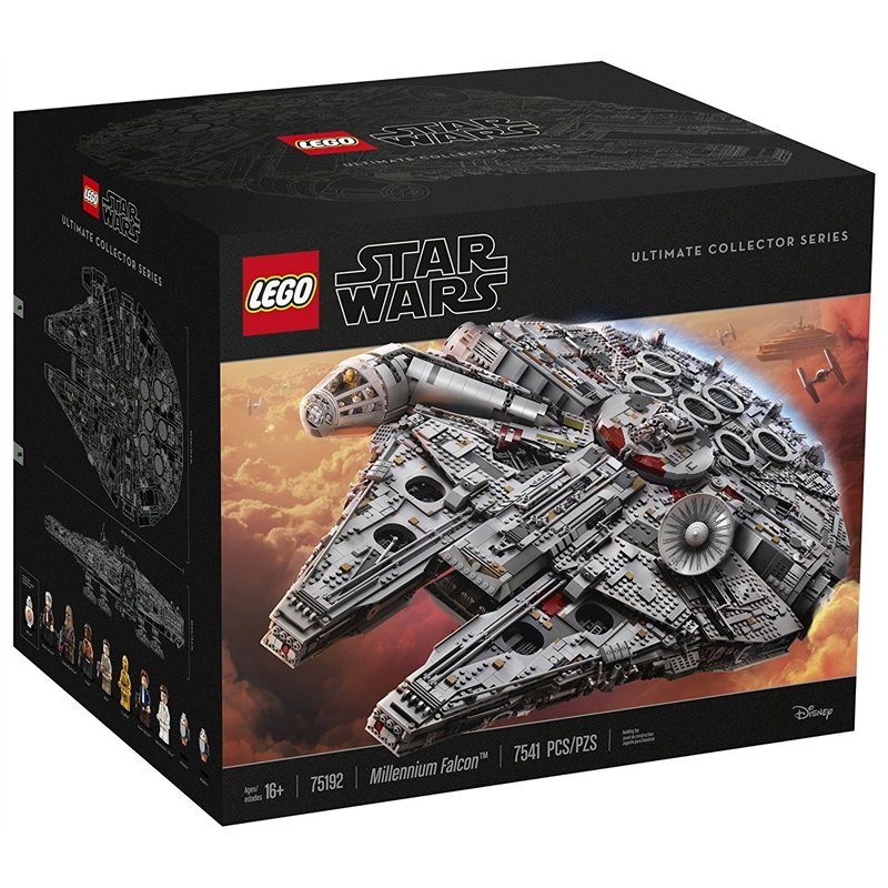 Star Wars Lego Millennium Falcon Ultimate Collector Series 75192
