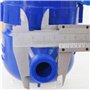 KATSU Compteur d'Eau Froide, Compteur de Mesure de débit d'Eau de Jardin en Plastique ABS 15 mm, Type Humide 15180515