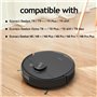 Lot de 50 Chiffons, serpillères jetables Solides pour Ecovacs Deebot Ozmo N8 Pro +/T8 Max/T9 AIVI/T8 +/N8 Pro/T8 AIVI/ N8/T9 +Ro