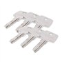 ABUS EC550 - Cylindre à bouton profilé, longueur 50/45B mm, avec 6 clés