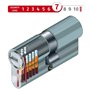 ABUS - EC550 Profil-Cylindre à bouton Longueur Z55/K35mm 6 Clés