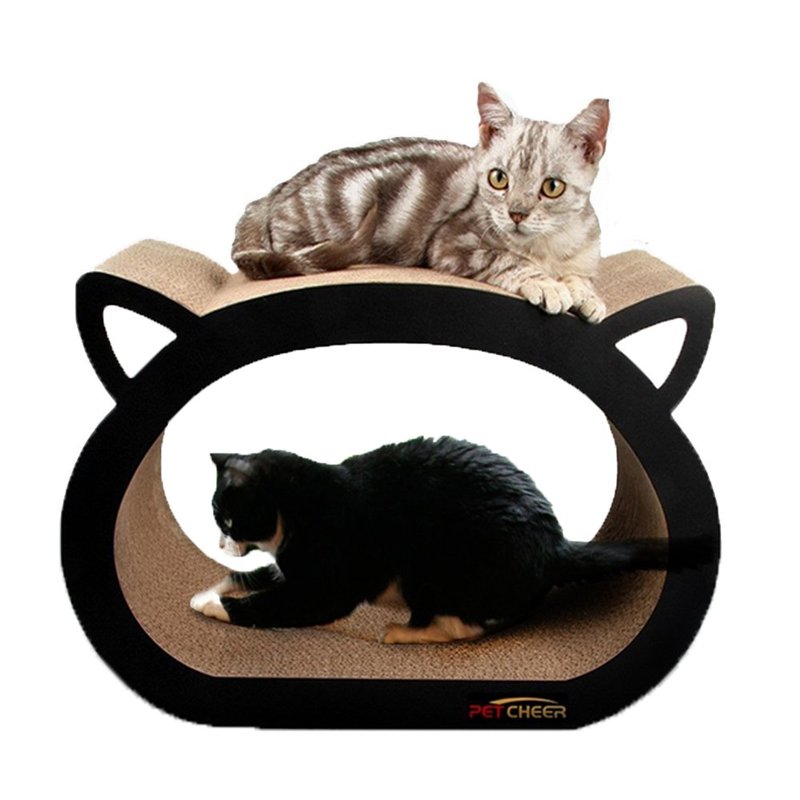 Petcheer Arbre à Chat, Griffoir et Zone de Détente avec Herbe