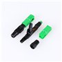 10 pièces de connecteur rapide/connecteur optique rapide mode simple SC APC