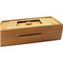 Boîtes de puzzle en bois avec compartiments cachés - Casse-tête intelligents pour adolescents et adultes - Porte-cartes - Jeu di