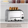 Dualit Toaster Grille Pain 4 Tranches Classic Vario - Grille Pain Inox Fabriqué au Royaume-Uni - Éléments ProHeat® Exclusifs - F