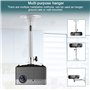 RMENOOR Support Universel Vidéoprojecteur Support Mural Projecteur Plafond Vidéoprojecteur avec Hauteur Réglable pour Mini Proje