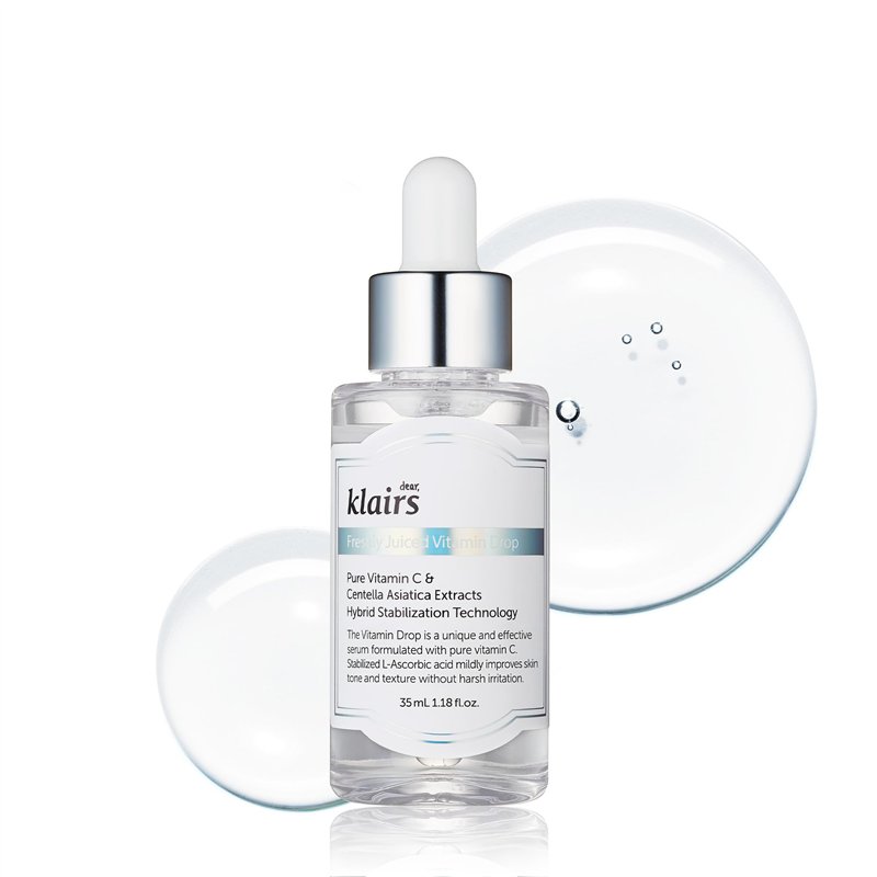 DearKlairs DearKlairs Freshly Juiced Vitamin Drop, 5% de sérum de vitamine C pure hypoallergénique, 1,18 oz | Sérum de vitamine 