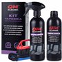 QM Cleaner kit de Nettoyage de Tapisserie pour Tout Type de Tissus Rapide et Efficace – Comprend 2 QM Tapicería 1 Microfibre et