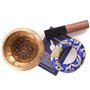 Zenamaste • Bol Tibétain Chantant Méditation Fait à la main à Bhaktapur (Népal) - 450gr ⌀11,5cm - Coffret Zen - Papier népalais 