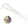 ShiSheng Jauge de Chaîne de Vélo 1 Pcs Testeur d'usure de Chaîne de Vélo en Acier Inoxydable Indicateur de Chaîne de Vélo Règle