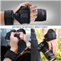 USA Gear Dragonne Grip Poignet Rapide Appareil Photo Reflex et Bridge - Sangle Appareil Photo avec Bracelet en Néoprène Ajustabl