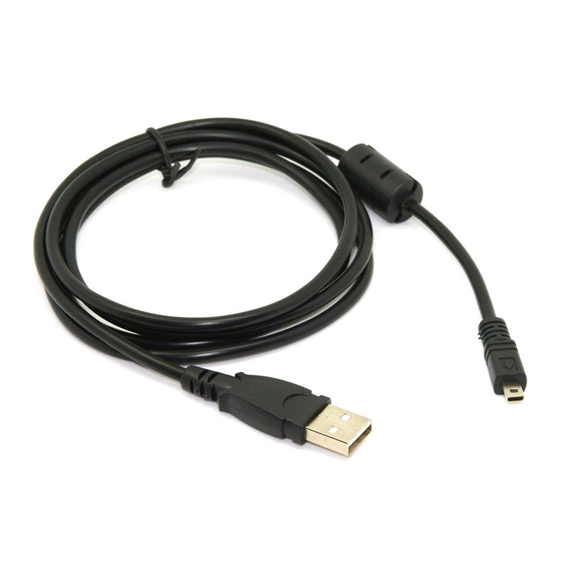 Cablecc UC-E6 Câble USB pour appareils photo reflex numériques Ordinateur Nikon COOLPIX S3000 S3100 S3200 S8000 S100 S203 S230 P