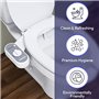 Greenco GRC2189 Accessoire de Bidet pour pulvérisateur d'eau de Toilette pour siège de Toilette, Facile à Installer, Bidet Non é