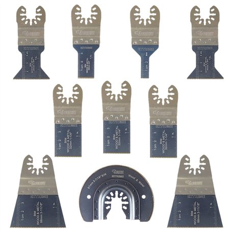 10 x SabreCut SPK10BM lames bimétalliques à connexion rapide Dewalt Black et Decker Bosch Fein (Pas StarLock) Makita Milwaukee R