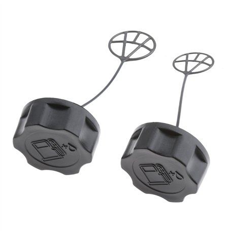 Hicello 2PCS Bouchon d'Essence Ø intérieur 33mm Bouchons de Réservoir de Carburant pour Tondeuse à Gazon