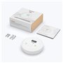 X-Sense Détecteur de Monoxyde de Carbone avec Batterie Échangeable et l'Écran LCD, Concentration de Monoxyde de Carbone avec Bou